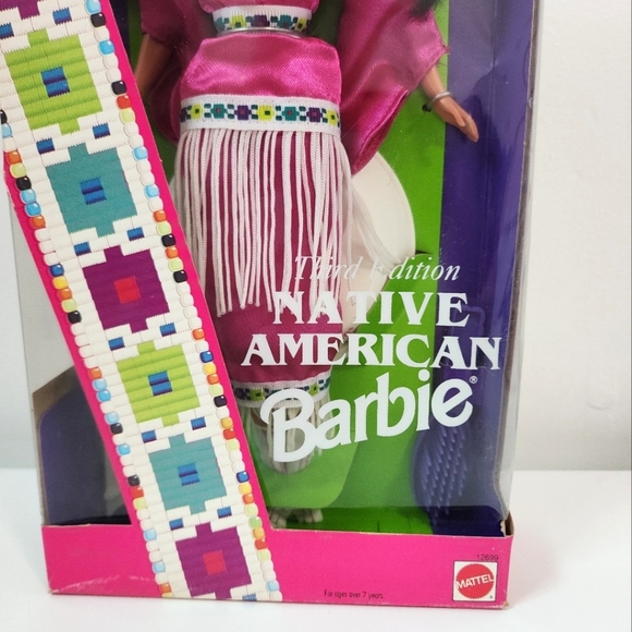 Vintage Special Collectors Edition Mattel Native American Barbie Dolls Full Set - Picture 9 of 16
